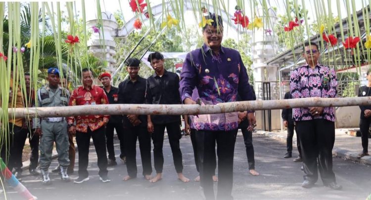 Pemkab Seruyan Gelar Apel Gabungan ASN Sekaligus Penyambutan Pj Bupati