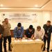 Pj Bupati Kapuas Bersama KPU dan Bawaslu Tandatangani NPHD Pilkada 2024