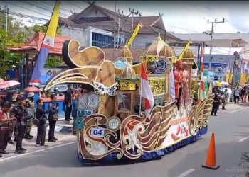 Mobil Hias Kafilah Kapuas Berhasil Pukau Penonton