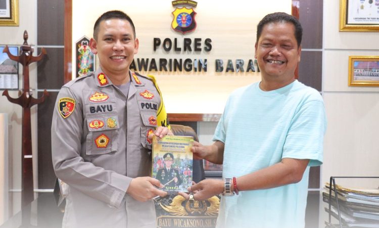 Pj Bupati Seruyan Silaturahmi Ke Polres Kobar