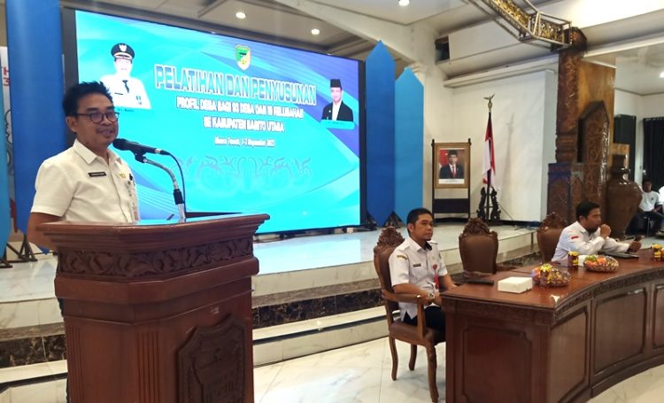 93 Desa di Barito Utara Ikuti Pelatihan Profil Desa