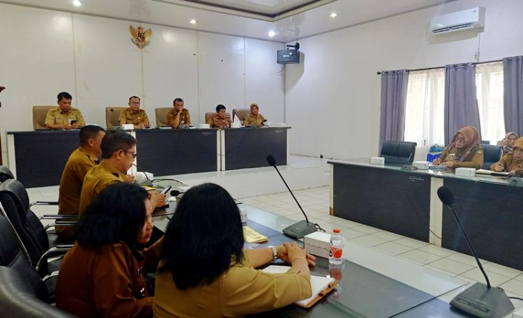 Pemkab Barut Gelar Rapat Persiapan Evaluasi Pj Bupati