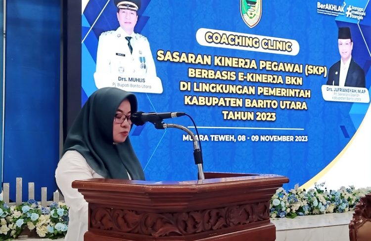 Coaching Clinic SKP Berbasis E Kinerja BKN Tahun 2023 Diikuti 154 Peserta