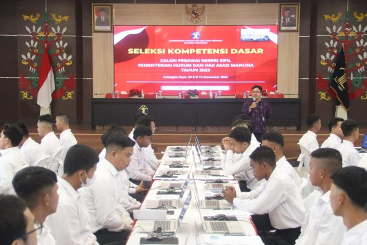 Dimulai Hari ini, 1.515 Peserta Ikuti Tes SKD CPNS Kanwil Kemenkumham Kalteng