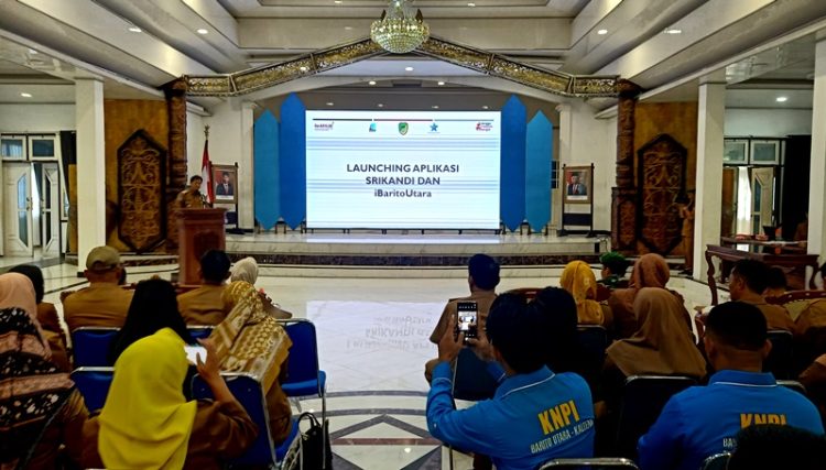Pj Bupati Barut Launching Aplikasi Srikandi dan I-Barito Utara