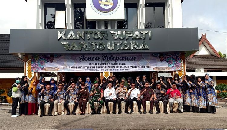 Kafilah Barut Ikuti 18 Cabang Lomba di MTQH Ke XXXI Tingkat Provinsi Kalteng