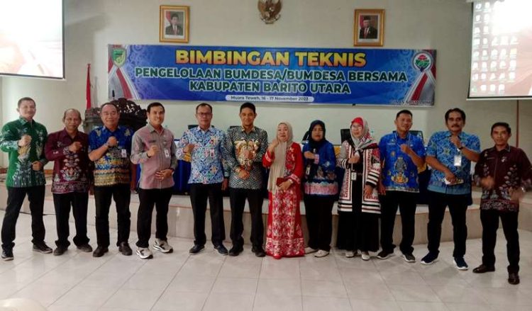 Dinsos PMD Barut Gelar Bimtek Pengelolaan Bumdes dan Bumdesma