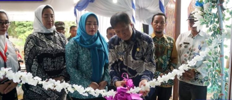 Pj Bupati Barut Resmikan Balai Kesenian Tingang Tampuk Jariangau