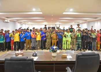 Pj Bupati Kapuas Terima Silaturahmi Kelompok Barisan Pemadam Kebakaran