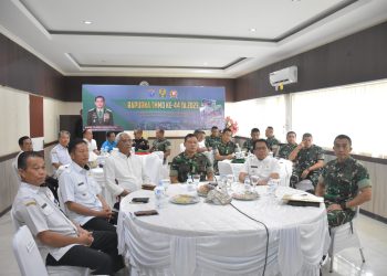 Pj Bupati Kapuas Ikuti Rapurna TMMD Ke 44