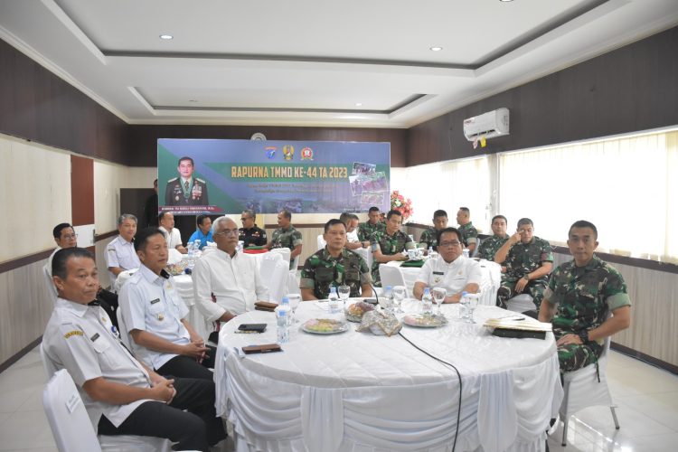 Pj Bupati Kapuas Ikuti Rapurna TMMD Ke 44