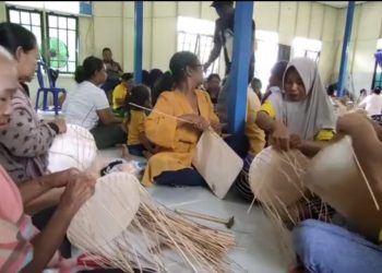 DPRD Kapuas Apresiasi Disdagperinkop dan UKM Digelarnya Pelatihan Anyaman Rotan