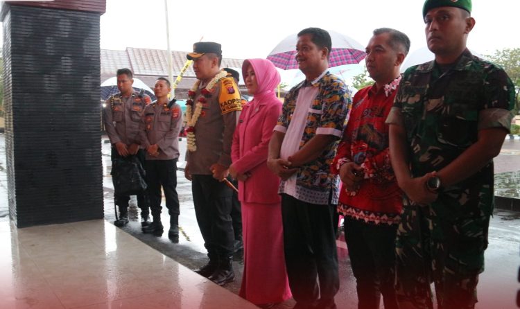 Pj Bupati Seruyan Hadiri Penyambutan Kapolda Kalteng di Polres Seruyan