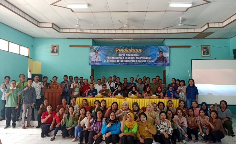 Disnakertranskop UKM Barut Buka Rakor Pemberdayaan Ekonomi Masyarakat