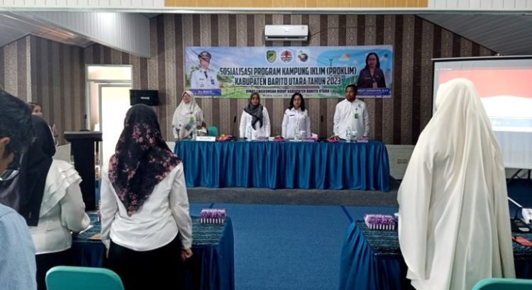DLH Barito Utara Gelar Sosialisasi Proklim