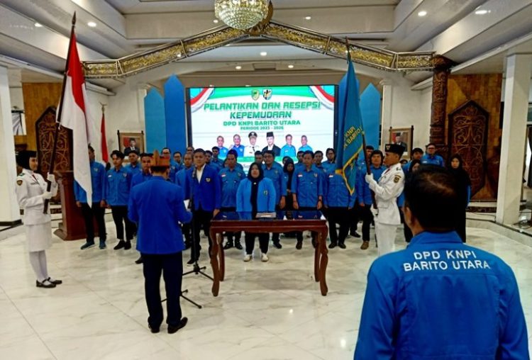 Pengurus DPD KNPI Barut Periode 2023-2025 Dilantik, ini Harapan Pj Bupati