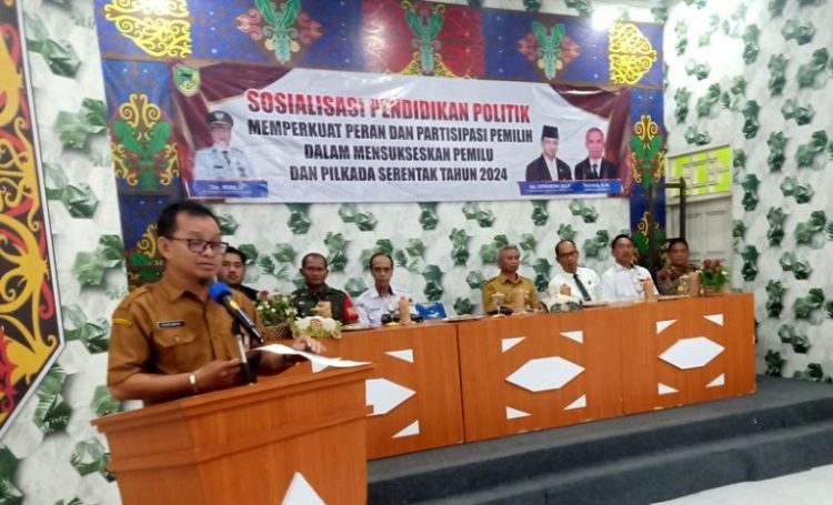 Sosialisasi Pendidikan Politik Untuk Mendorong Partisipasi Masyarakat Sukseskan Pemilu
