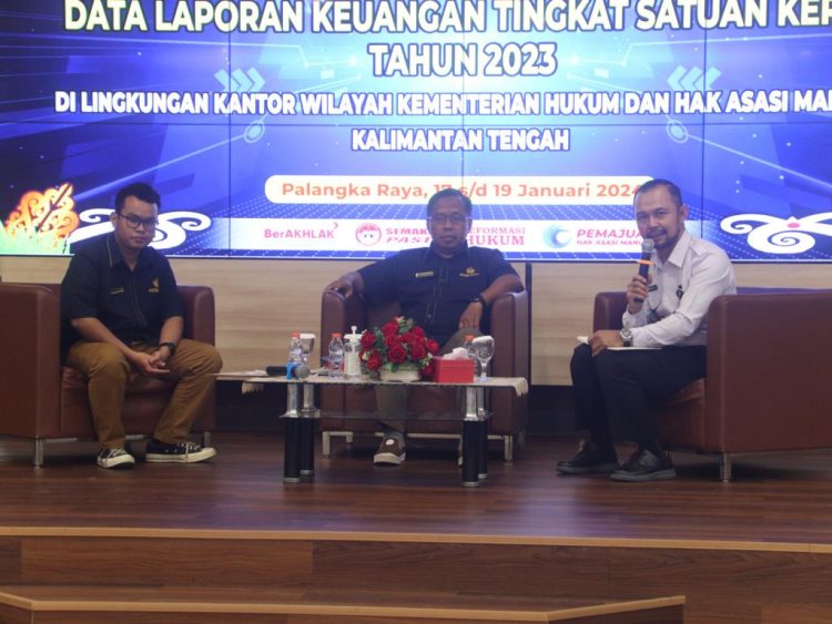 Rutan Kapuas Ikuti Kegiatan Pra Rekonsiliasi Data Laporan Keuangan Tahun 2023