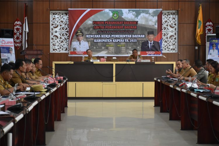 Pemkab Kapuas Susun RKPD Tahun Anggaran 2025