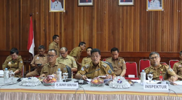 Rakor Pemberantasan Korupsi Wilayah Kalteng, Pj Bupati Seruyan: ini Pesan KPK
