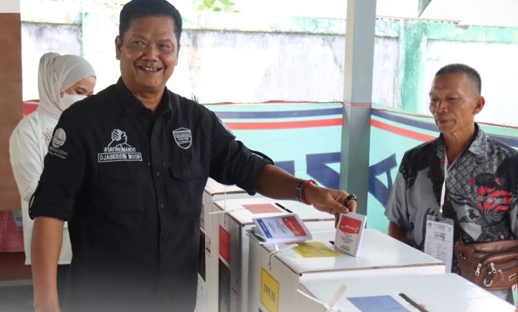 Monitoring Pelaksanaan Pemilu, Pj Bupati Ajak Masyarakat Nyoblos dan Jaga Situasi Kondusif