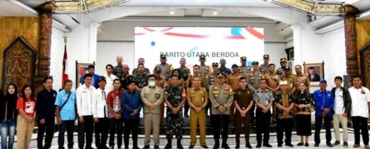 Pemkab Barut Hadiri TFG Persiapan Pengamanan Pemilu 2024