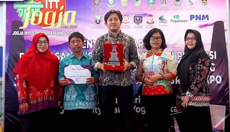 Stand Pameran Barito Utara Raih Terbaik III Pada Jogja ITT Expo 2024