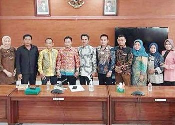 Sekwan Kapuas Sambut Kunker DPRD Batola