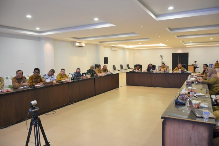 Rakor Mingguan Pengendalian Inflasi 2024 Secara Virtual Bersama Kemendagri 