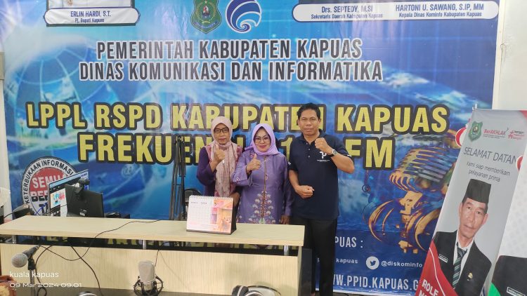 Menyambut Bulan Suci Ramadhan, Dewan Pimpinan Daerah Lasqi Nusantara Jaya Kapuas On Air Di Radio RSPD 91,4 FM