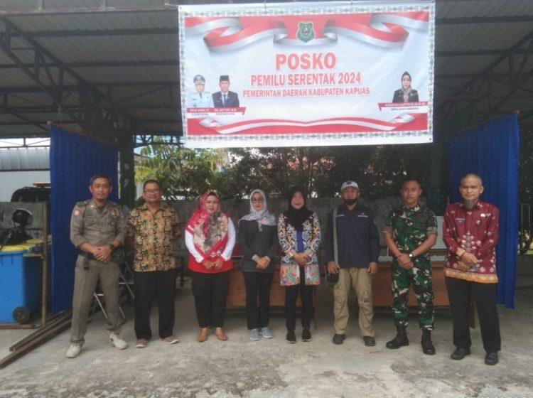 Satpol PP dan Damkar Kapuas Ikut Amankan Pemilu 