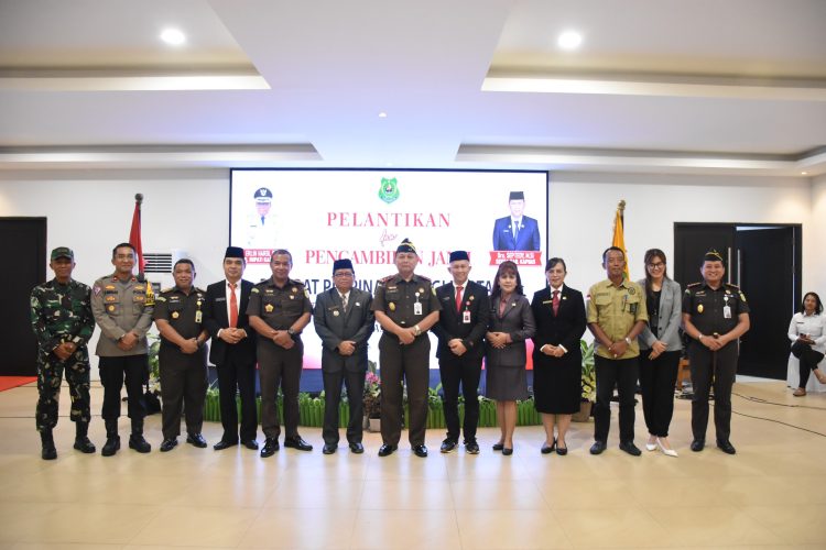 Pj Bupati Kapuas Lantik 3 Pejabat Pimpinan Tinggi Pratama