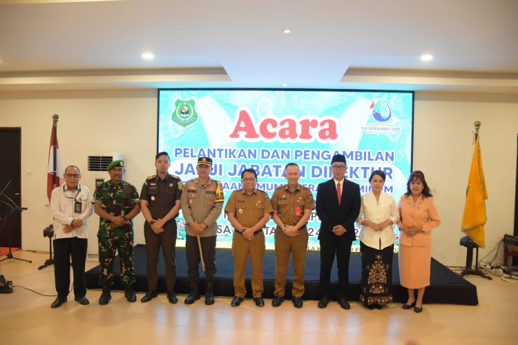 Pj Bupati Kapuas Lantik Abisua Setia Nugroho Sebagai Direktur PDAM Masa Jabatan 2024-2029