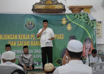 Safari Ramadhan Kali ini di Masjid Besar Ar-Rahman Desa Dadahup
