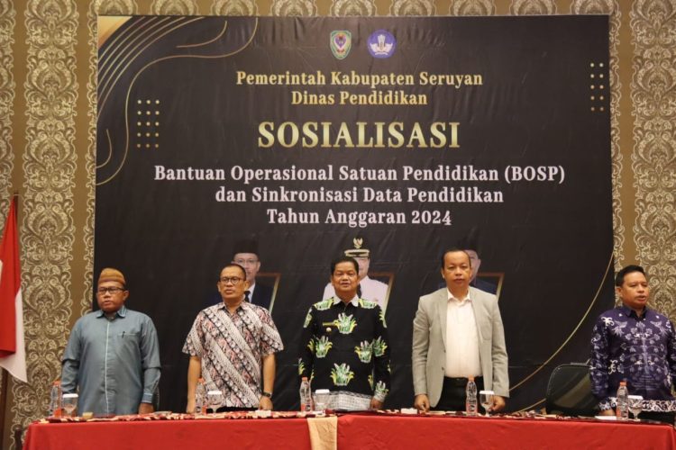 Buka Sosisalisasi dan Asitensi BOSP 2024, ini Arahan Pj Bupati Seruyan