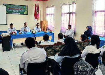 Disarpustaka Kapuas Gelar Bimtek dan Konsultasi Pengawasan Kearsipan
