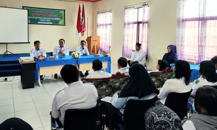 Disarpustaka Kapuas Gelar Bimtek dan Konsultasi Pengawasan Kearsipan