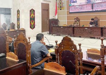 Dewan Sampaikan Tujuh Fraksi Di Rapat Paripurna Kedua