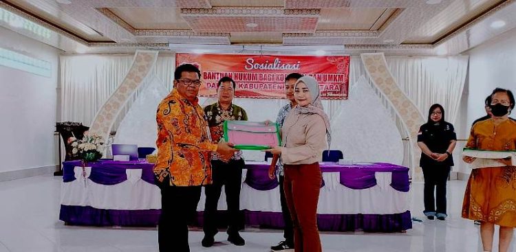 30 Peserta Ikuti Sosialisasi Layanan Bantuan dan Penyuluhan Hukum bagi Pelaku UMK di Barito Utara