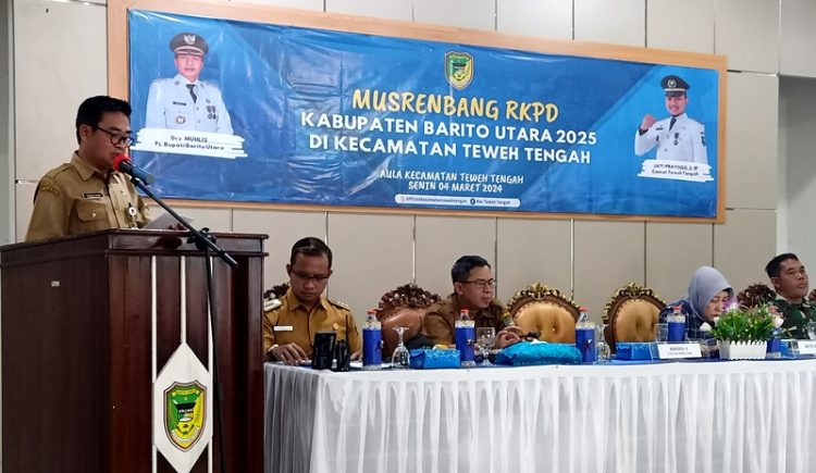 Hari Terakhir Musrenbang RKPD di Laksanakan di Kecamatan Teweh Tengah
