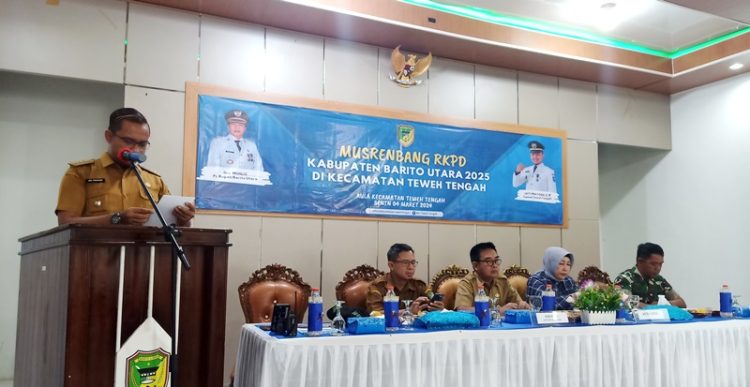 Ratusan Usulan Disampaikan Pada Musrenbang di Kecamatan Teweh Tengah