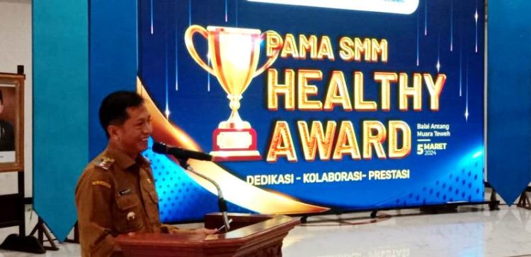 Pj Bupati Barut Hadiri Kegiatan Pama SMM Healty Award 2024