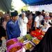 Pj Bupati Barut Buka Pasar Ramadhan Di Jalan Temenggung Surapati