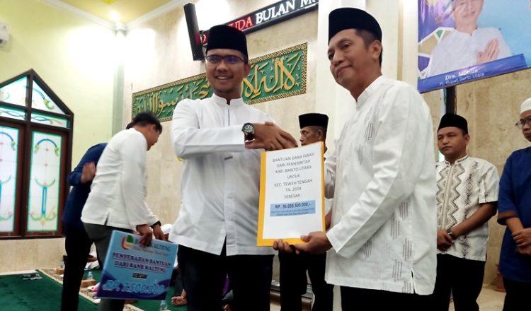Kecamatan Teweh Tengah Barut Mendapatkan Alokasi Dana Hibah Rp 36,688 Milyar