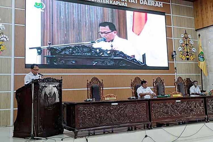 Rapat Paripurna Ketiga Masa Sidang Dua Tahun 2024, Penyampaian Jawaban Pidato Pj Bupati 