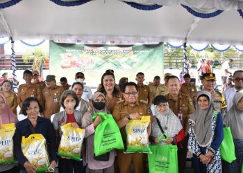 Pemkab Kapuas Menyelenggarakan Gerakan Pangan Murah