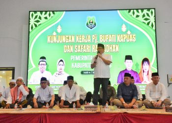 Pj Bupati Kapuas Hadiri Safari Ramadhan Dan Jalin Silaturahmi Bersama Masyarakat Kapuas 