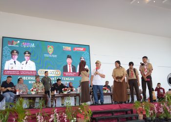 Temu Akbar Gubernur Kalteng Bersama Pelajar dan Mahasiswa Se-Kabupaten Kapuas di Aula Rujab Bupati