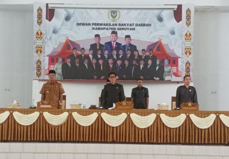 DPRD Seruyan Gelar Paripurna Penyampaian Hasil Reses