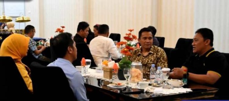 Jajaran Pemkab Barut Gelar Ramah Tamah Bersama Wagub Kalteng